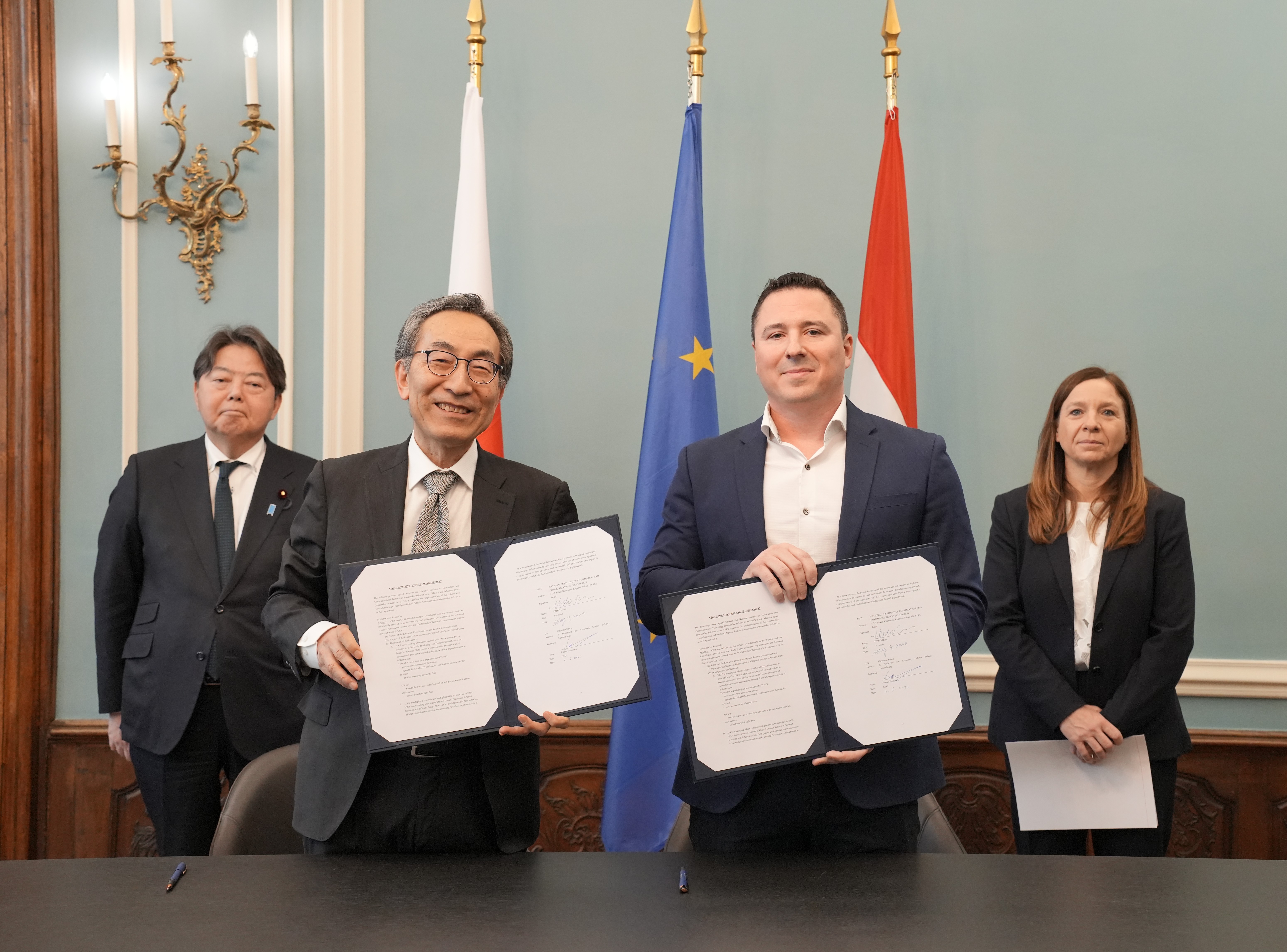 Collaborative Research Agreement with Odysseus Space